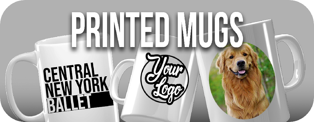 Printed mugs